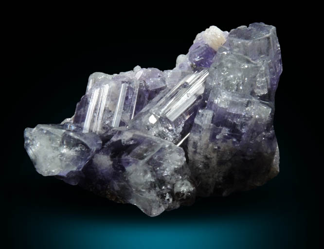 Fluorapatite with Bertrandite from Lavra da Golconda, near Governador Valadares, Minas Gerais, Brazil