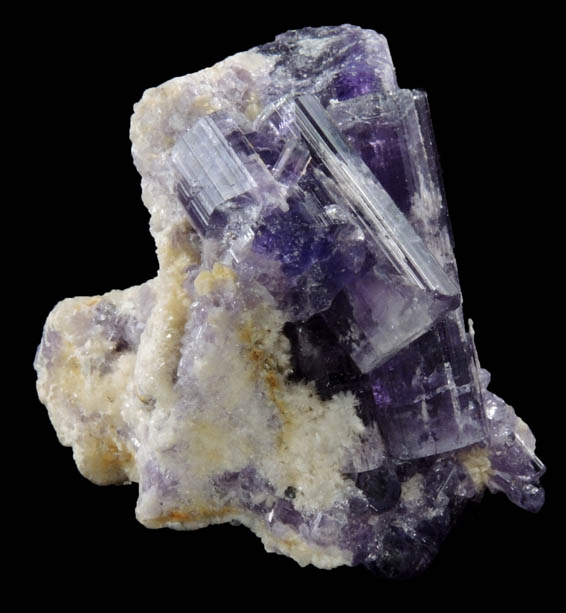 Fluorapatite with Bertrandite from Lavra da Golconda, near Governador Valadares, Minas Gerais, Brazil