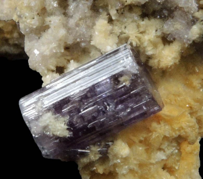 Fluorapatite with Bertrandite from Lavra da Golconda, near Governador Valadares, Minas Gerais, Brazil