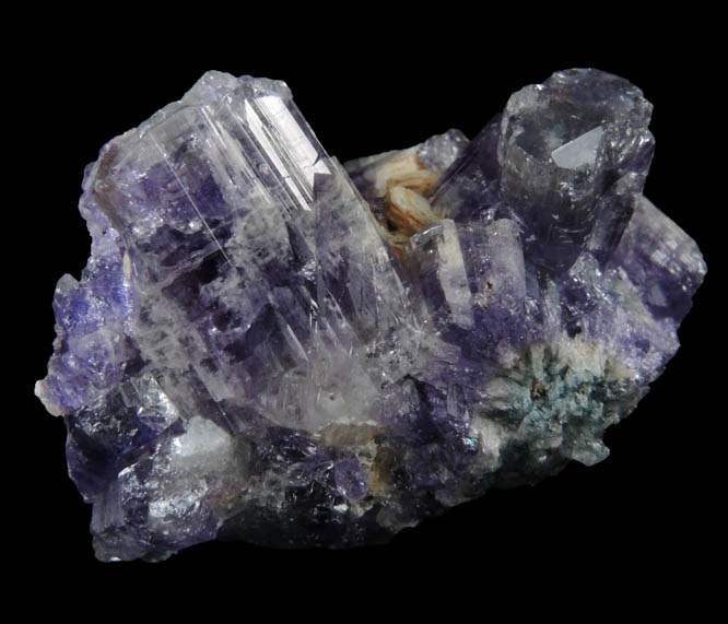 Fluorapatite with minor Bertrandite from Lavra da Golconda, near Governador Valadares, Minas Gerais, Brazil