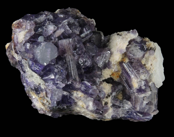 Fluorapatite with Bertrandite from Lavra da Golconda, near Governador Valadares, Minas Gerais, Brazil