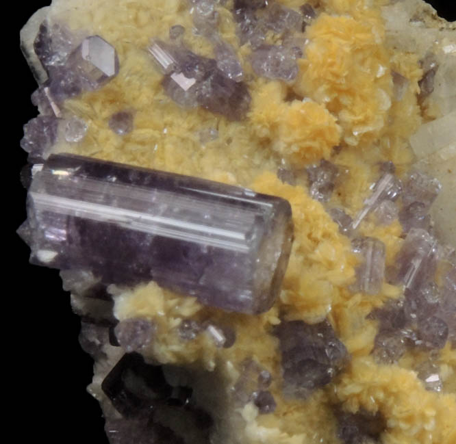 Fluorapatite with Bertrandite from Lavra da Golconda, near Governador Valadares, Minas Gerais, Brazil