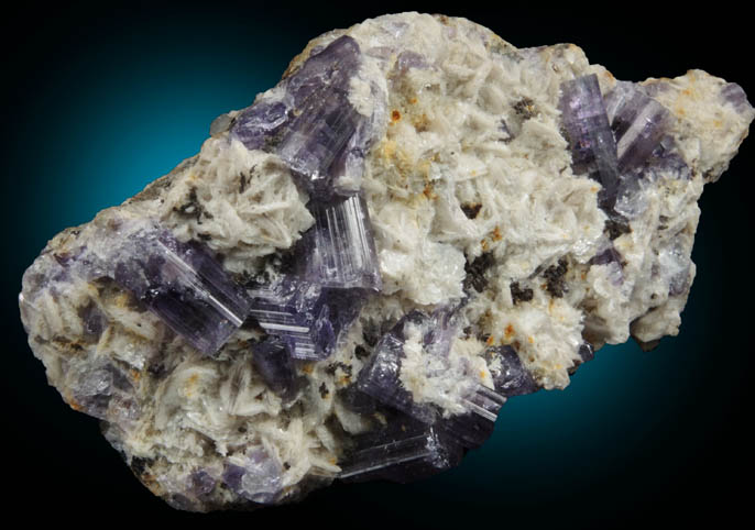 Fluorapatite with Bertrandite from Lavra da Golconda, near Governador Valadares, Minas Gerais, Brazil