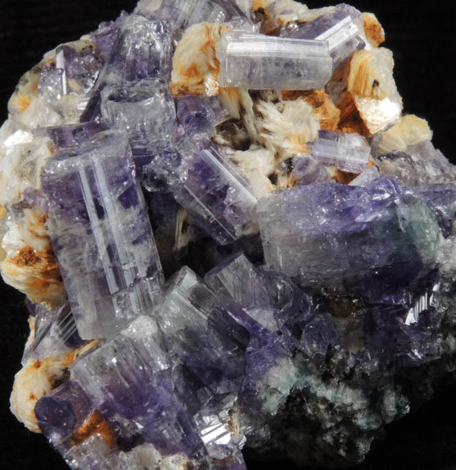 Fluorapatite with Bertrandite from Lavra da Golconda, near Governador Valadares, Minas Gerais, Brazil