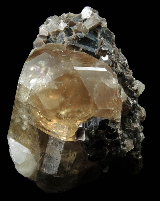 Fluorapatite on Muscovite from Medina, Fazenda Campo Lindo, Jequitinhonha River Valley, Minas Gerais, Brazil