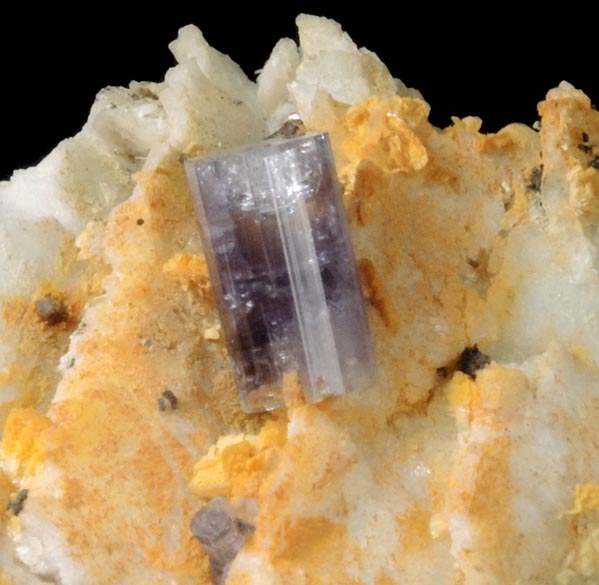 Fluorapatite on Albite with Bertrandite from Lavra da Golconda, near Governador Valadares, Minas Gerais, Brazil