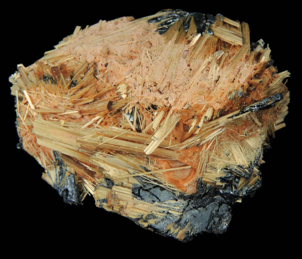 Rutile with Hematite from Novo Horizonte, Bahia, Brazil