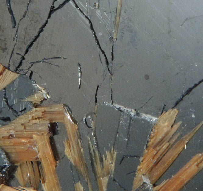 Hematite with Rutile inclusions from Novo Horizonte, Bahia, Brazil