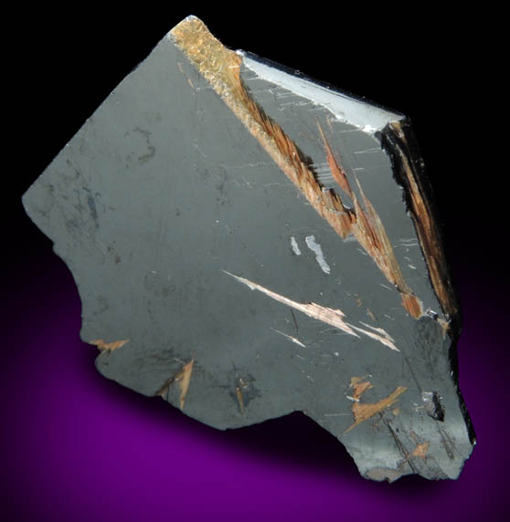 Hematite with Rutile inclusions from Novo Horizonte, Bahia, Brazil