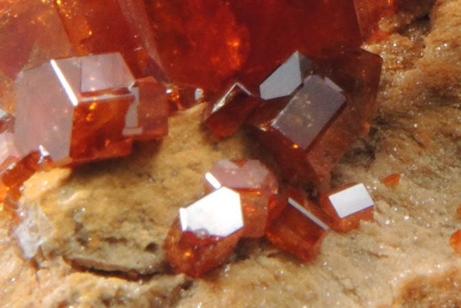 Vanadinite from Mibladen, Haute Moulouya Basin, Zeida-Aouli-Mibladen belt, Midelt Province, Morocco