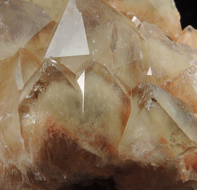 Quartz with fibrous Rutile inclusions (Rutilated Quartz) from Novo Horizonte, Bahia, Brazil