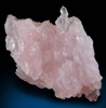 Quartz var. Rose Quartz crystals from Alto da Pitorra, Laranjeiras, Galiléia, Minas Gerais, Brazil