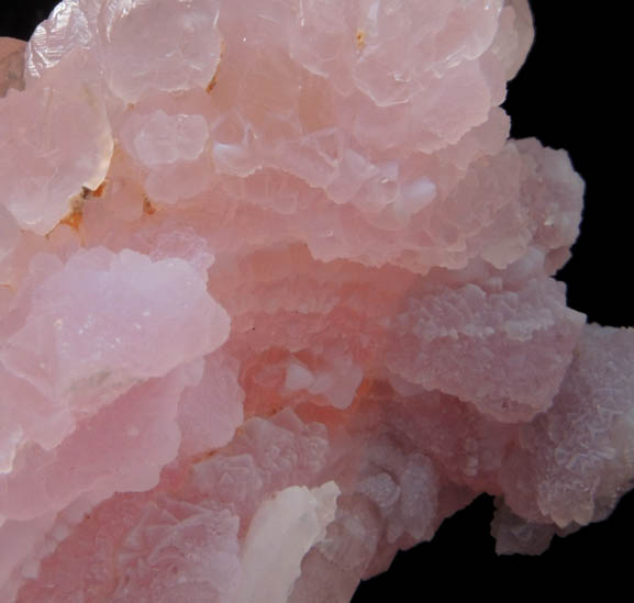 Quartz var. Rose Quartz crystals from Alto da Pitorra, Laranjeiras, Galilia, Minas Gerais, Brazil