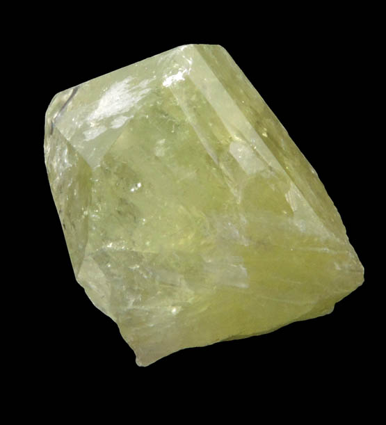 Brazilianite from Lavra do Telrio, Linpolis, Divino das Laranjeras, Minas Gerais, Brazil