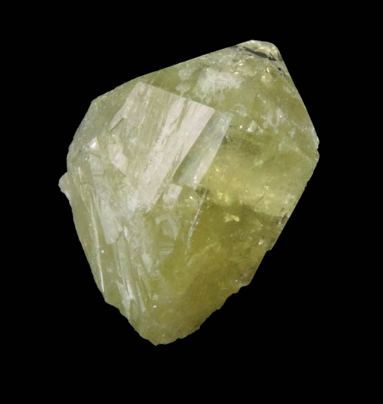 Brazilianite from Lavra do Telrio, Linpolis, Divino das Laranjeras, Minas Gerais, Brazil