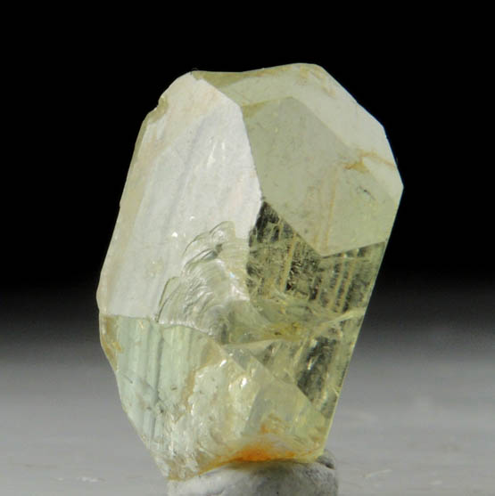 Brazilianite (gem-grade) from Lavra do Telrio, Linpolis, Divino das Laranjeras, Minas Gerais, Brazil