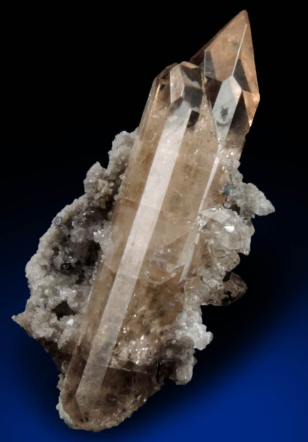 Topaz on rhyolite from Thomas Range, Juab County, Utah