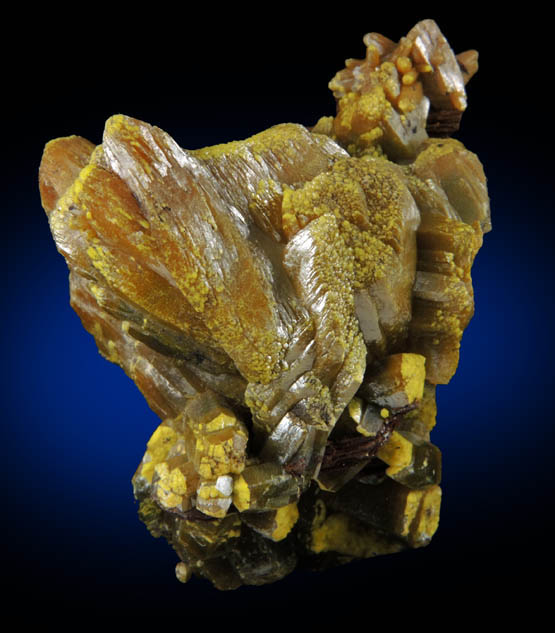 Pyromorphite from Mine des Farges, Ussel, Corrze, France