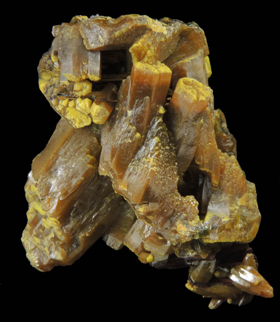 Pyromorphite from Mine des Farges, Ussel, Corrze, France