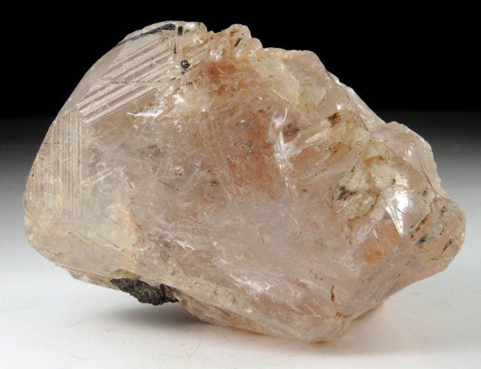 Beryl var. Morganite from Barra do Salinas, Coronel Murta, Minas Gerais, Brazil