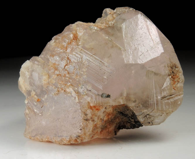 Beryl var. Morganite from Barra do Salinas, Coronel Murta, Minas Gerais, Brazil