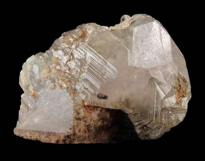 Beryl var. Morganite from Barra do Salinas, Coronel Murta, Minas Gerais, Brazil