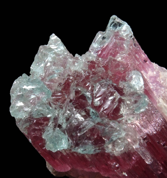 Elbaite var. Rubellite Tourmaline from Barra do Salinas, Coronel Murta, Minas Gerais, Brazil