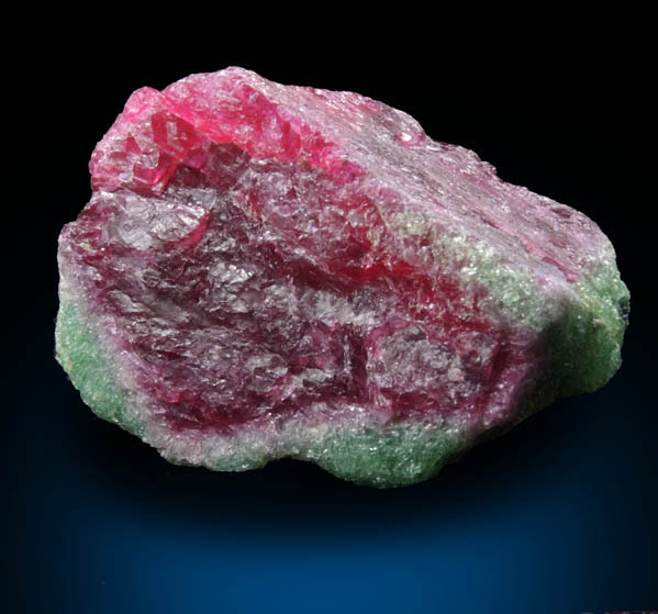 Corundum var. Ruby with Zoisite from Longido, Arusha, Tanzania