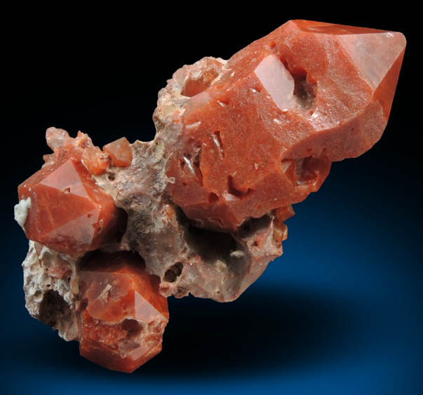 Quartz with Hematite inclusions from Monte del Preubas, Canales, Castelln, Valenciana, Spain