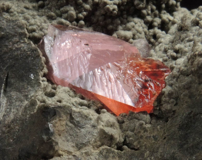 Rhodochrosite from N'Chwaning Mine, Kalahari Manganese Field, Northern Cape Province, South Africa