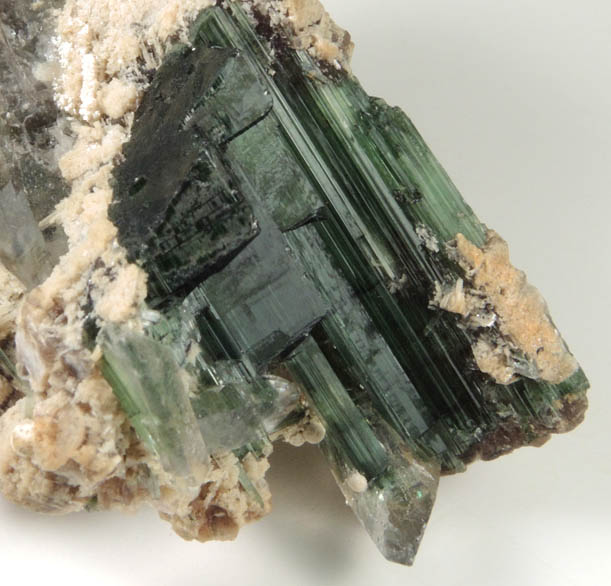 Elbaite Tourmaline, Quartz, Muscovite and Lepidolite from Barra do Salinas, Coronel Murta, Minas Gerais, Brazil