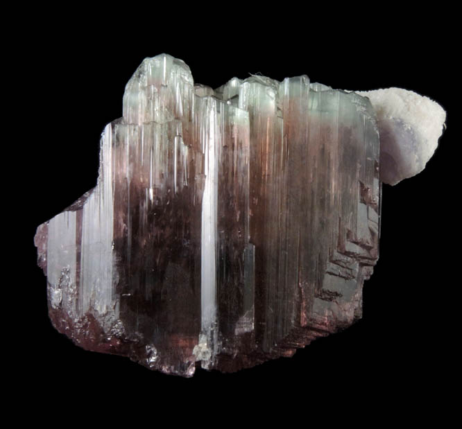 Elbaite var. Rubellite Tourmaline from Barra do Salinas, Coronel Murta, Minas Gerais, Brazil