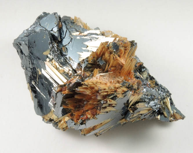 Hematite with Rutile from Novo Horizonte, Bahia, Brazil