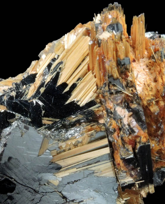 Hematite with Rutile from Novo Horizonte, Bahia, Brazil