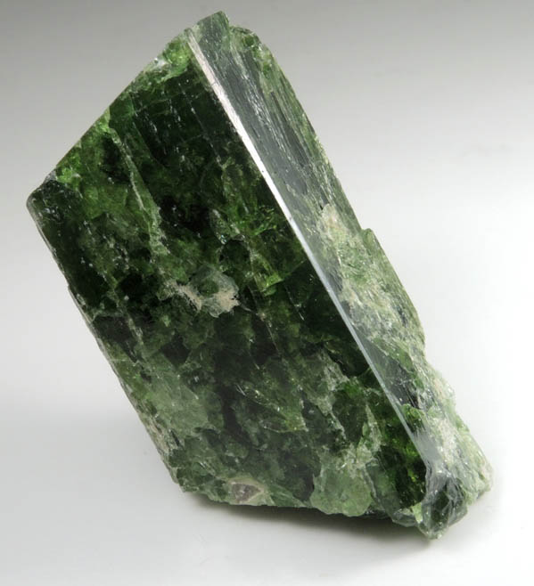 Diopside var. Chrome Diopside from Malacacheta, Minas Gerais, Brazil