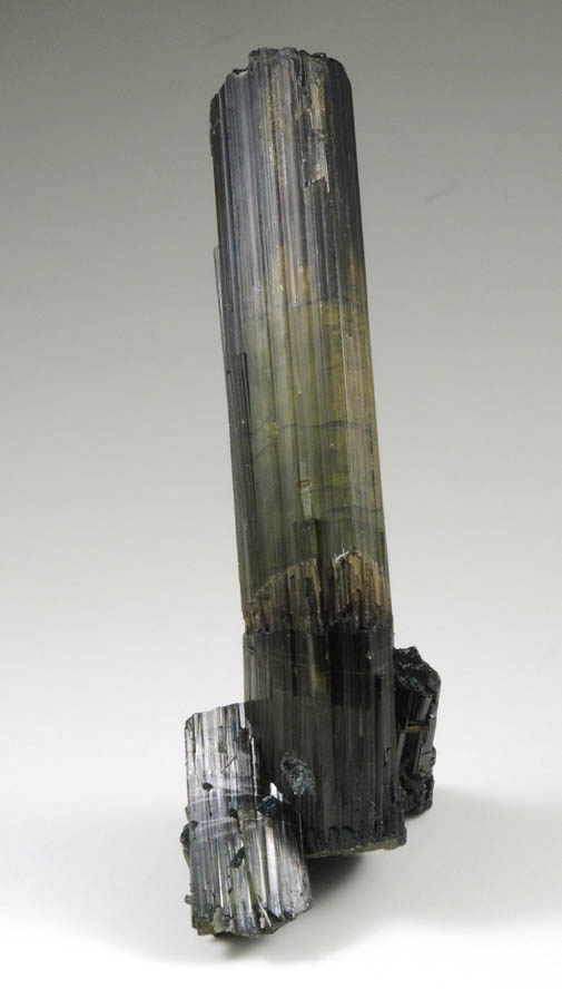 Elbaite Tourmaline (chatoyant) from Cruzeiro Mine, Santa Maria do Suacui, Minas Gerais, Brazil