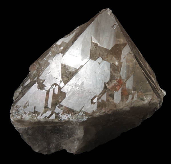 Quartz var. Smoky with Microlite from Pedra Alta, Goiabeira, Minas Gerais, Brazil