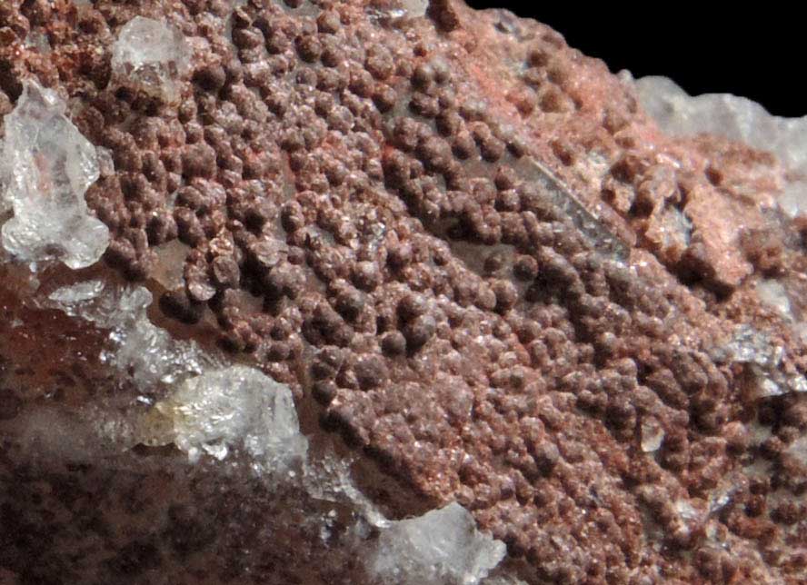 Quartz over Quartz with Hematite inclusion and Magnesite from Brumado District, Serra das guas, Bahia, Brazil