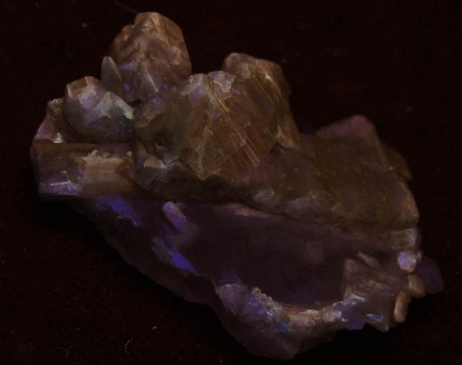 Fluorapatite on Quartz from So Geraldo do Baixio, Minas Gerais, Brazil