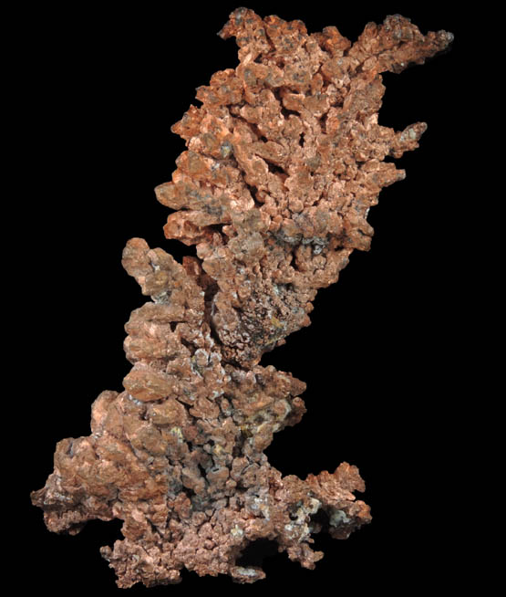 Copper (Spinel-Law twinned) from Christmas Mine, Banner District, Gila County, Arizona