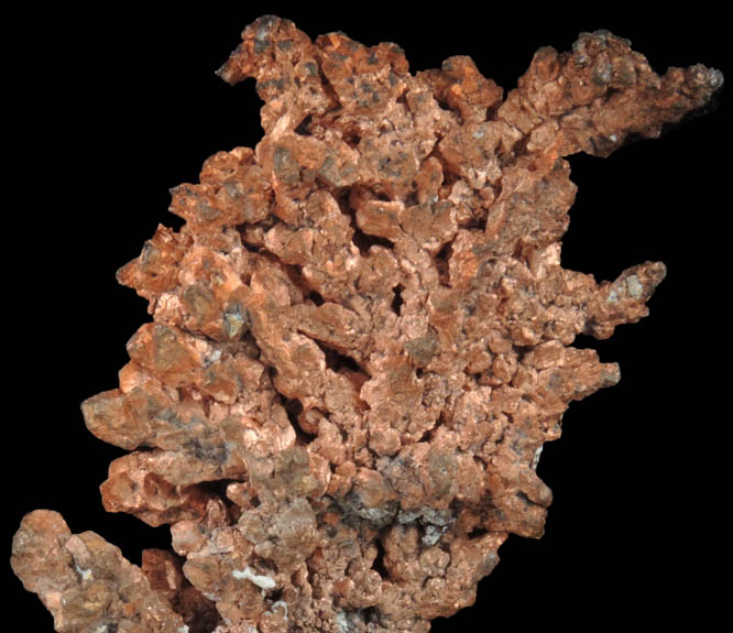 Copper (Spinel-Law twinned) from Christmas Mine, Banner District, Gila County, Arizona