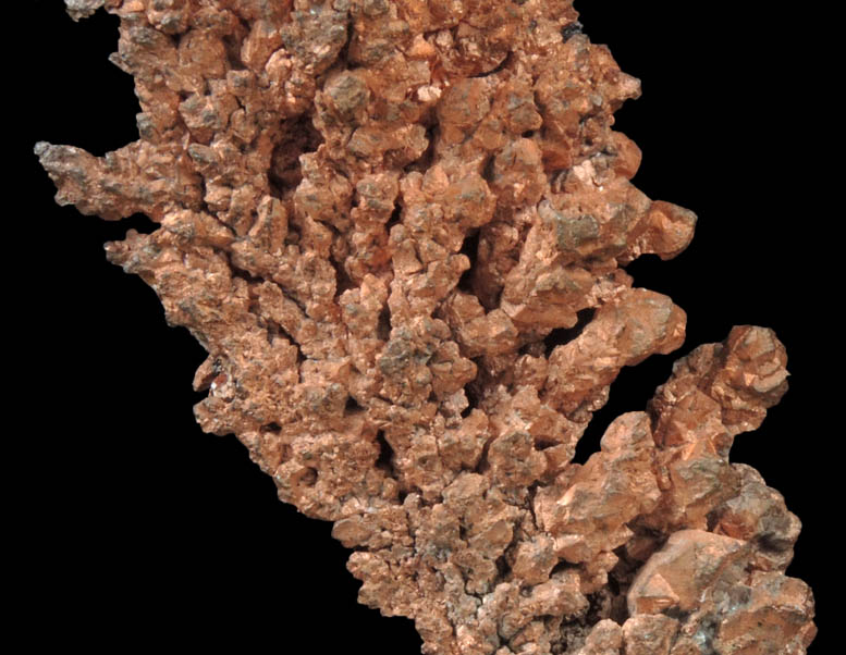 Copper (Spinel-Law twinned) from Christmas Mine, Banner District, Gila County, Arizona