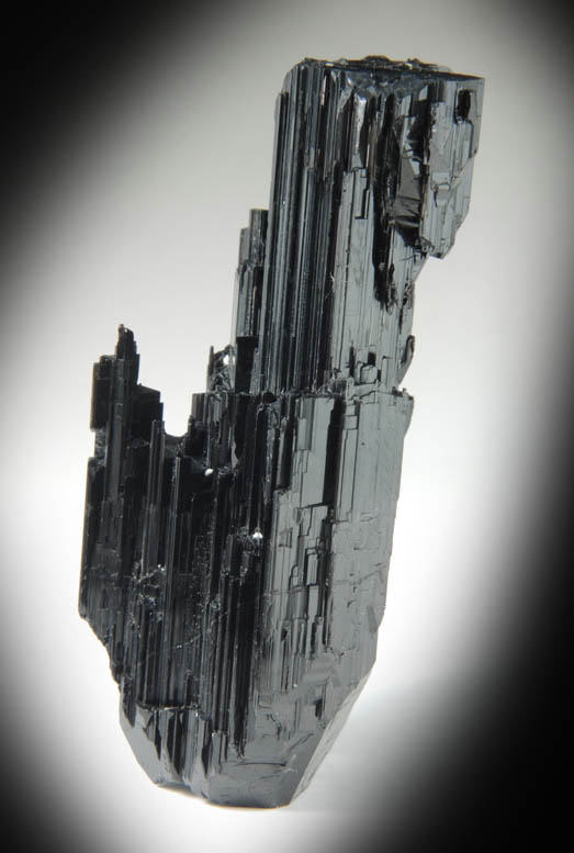 Schorl Tourmaline (doubly-terminated etched crystals) from Minas Gerais, Brazil