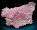 Quartz var. Rose Quartz crystals from Alto da Pitorra, Laranjeiras, Galiléia, Minas Gerais, Brazil