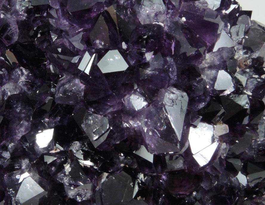 Quartz var. Amethyst from Catalan Agate-Amethyst District, Southern Paran Basalt Basin, Artigas, Uruguay