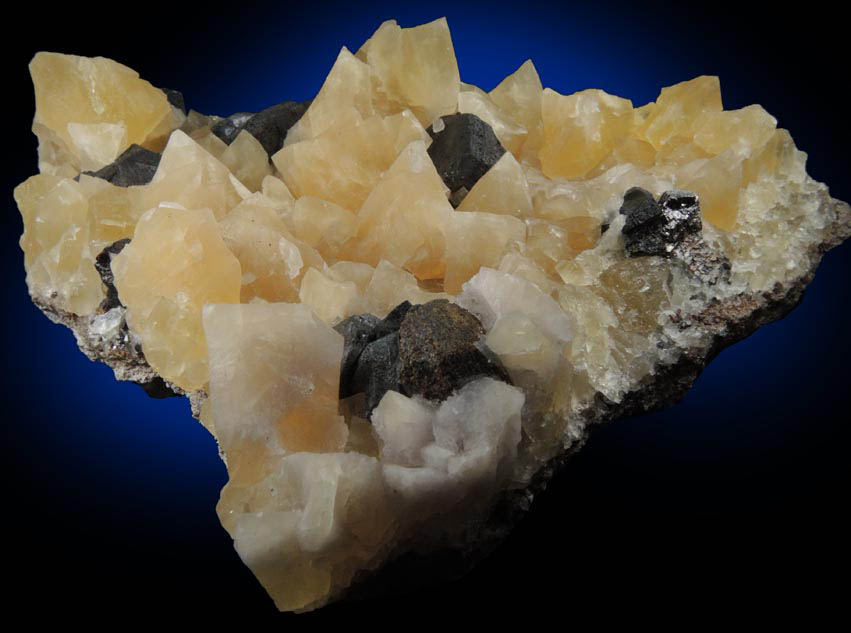 Fluorite and Sphalerite from Minerva #1 Mine, Cave-in-Rock District, Hardin County, Illinois
