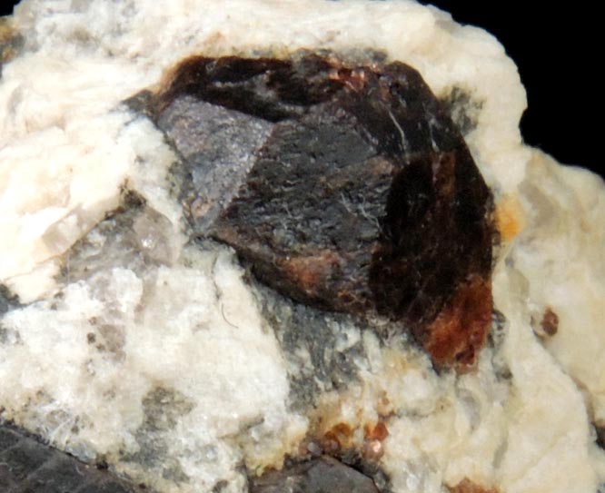 Almandine Garnet from Russell, Hampden County, Massachusetts