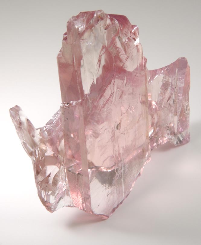 Spodumene var. Kunzite from Lavra do Urucum, Conselheiro Pena, 4 km east of  Galilia, Minas Gerais, Brazil