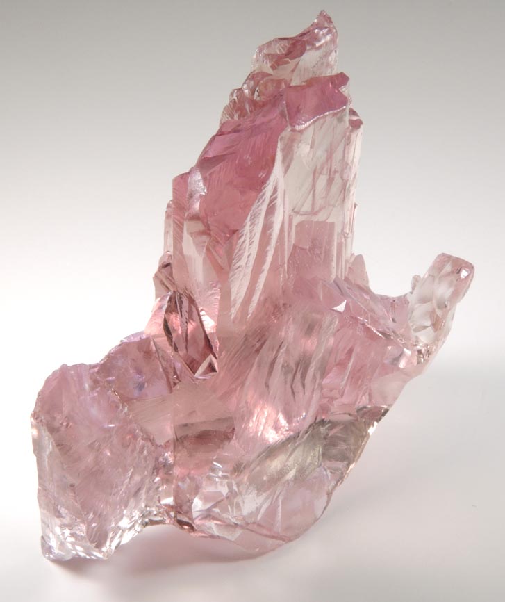 Spodumene var. Kunzite from Lavra do Urucum, Conselheiro Pena, 4 km east of  Galilia, Minas Gerais, Brazil