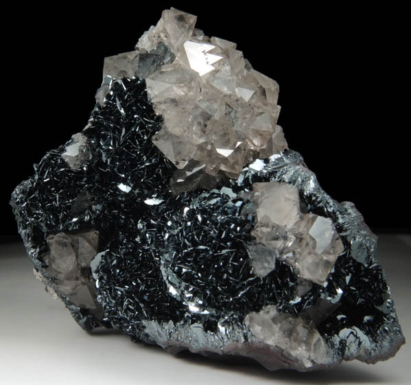 Hematite (specular) with Quartz from Florence Mine, Egremont, Cumbria, England